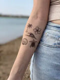 Temporary tattoos