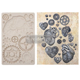 Redesign  by Prima decor moulds mold steampunk hearts
