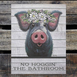 Metal farm animal signs